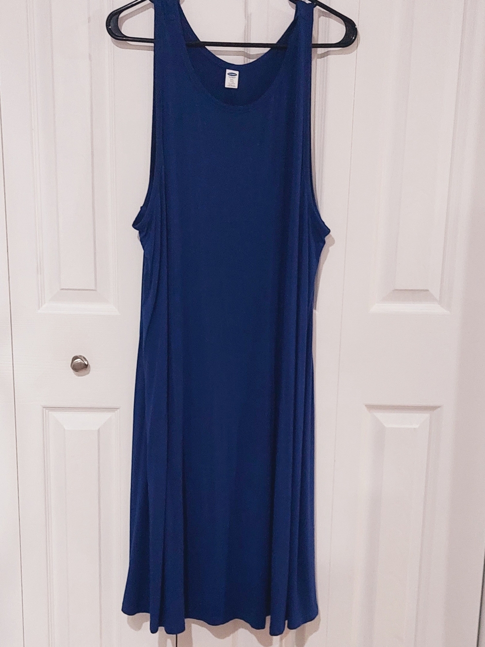 Old Navy Royal Blue Sleeveless Maxi Dress